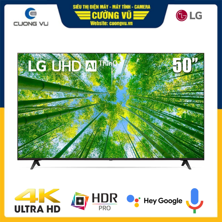 TV LG 50-Inch 4K UQ8000PSC 2022