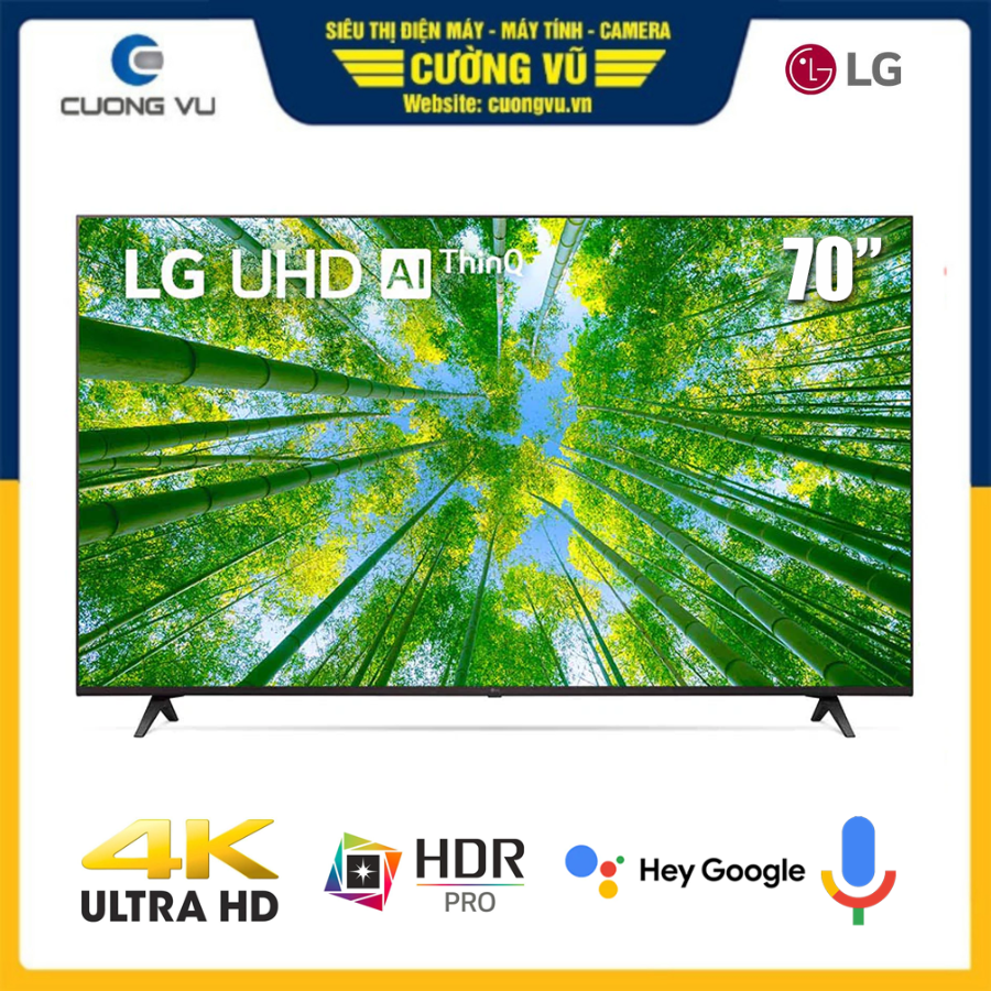 TV LG 70 -Inch 4K UQ8000PSC 2022