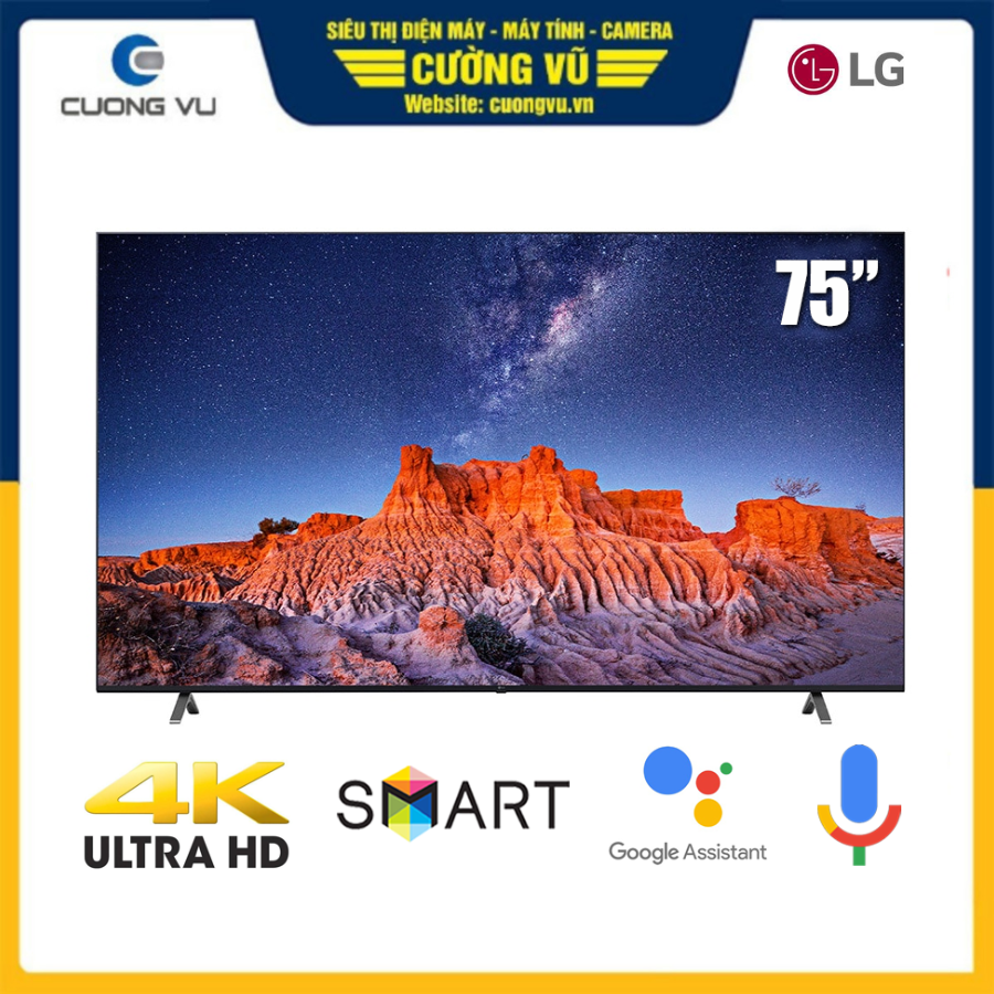 TV LG 75-Inch 4K 75UQ801C0SB